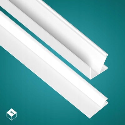 Ndarëse kabllosh AKS Zielonka PR60-1T, 2m, plastike, e bardhë
