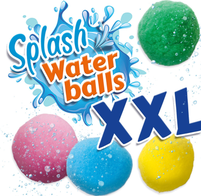 Set toptha uji SES Creative Splash Water Balls XXL, të mëdhenj, shumëngjyrësh