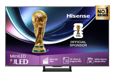 Телевизор Hisense 75U7Q, 75\", 4K UHD, 144Hz, црн