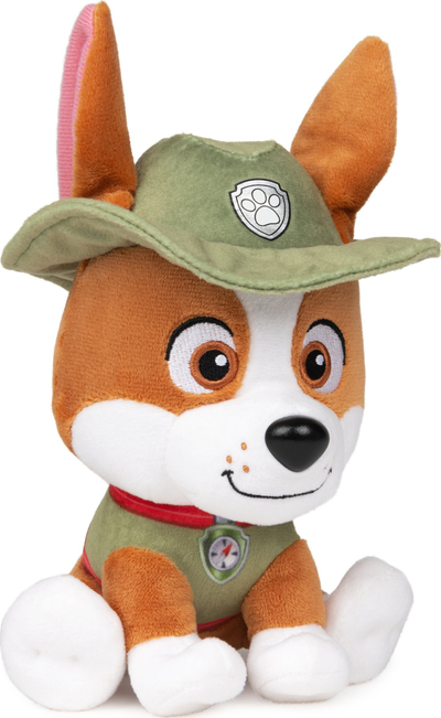 Lodër pellushi GUND PAW Patrol Tracker, përqafim i butë, për fëmijë, shumëngjyrëshe