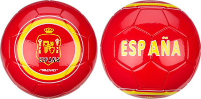 Top futbolli Avento Glossy World Spain, nr. 5, PVC, i kuq e verdhë