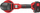 Makine polirimi Flex XFE 15 150 18.0-EC, 18V, 2x 5.0Ah, e kuqe me të zezë