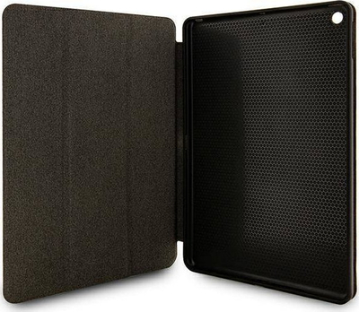 Mbulesë tableti Guess 4G Stripe Allover për Apple iPad 10.2", me qëndrim, rozë