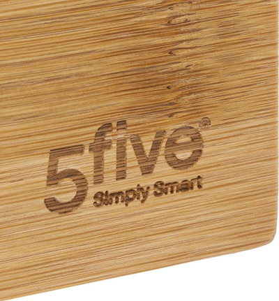 Organizues sirtari 5Five Simply Smart, me 3 ndarje, bambus, 38x8cm, ngjyrë druri