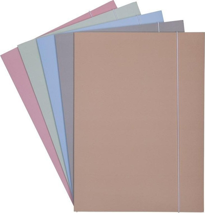 Dosje me llastik Office Products Pastel Soft Touch, A4, karton 320g/m2