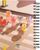 Fletore me spirale Line Friends, A5, 90 fletë, me shumë ngjyra