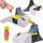 Set lojrash fingerboard Tech Deck Power Flippin X-Connect, rampë ndërtuese, me fingerboard ekskluziv, shumëngjyrësh