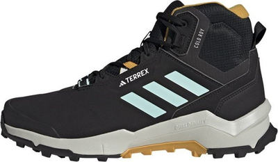Këpucë trekking për burra adidas Terrex AX4 Mid Beta COLD.RDY IF7433, që i bëjnë ballë të ftohtit, me shollë që s’rrëshqet, të zeza