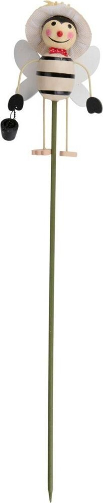 Dekor Arti Casa Bee On A Pick, 47cm, dru, bezhë