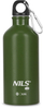 Shishe udhëtimi NILS Camp NC3801, 550 ml, çelik inox, gri