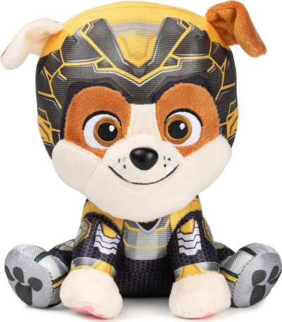 Lodër pelushi GUND Paw Patrol Rubble, 15 cm, verdhë gri
