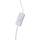 Applik murale Luxon HM4701.02L, fiber cement, 44x15x42 cm, e bardhë