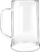 Kupë birre Vialli Design AMO, xham me dy mure, 500ml, transparente