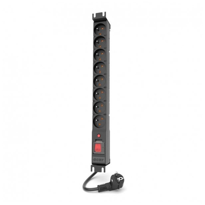 Shirit kontakti Acar PDU Rack, 8 dalje, 16A, 1.5m, i zi