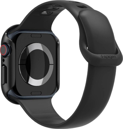 Mbrojtëse Spigen Thin Fit për Apple Watch 10 42mm, e zezë