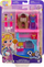 Set loje Polly Pocket Pollyville Sweet Store, 2 kukulla, aksesorë, shumëngjyrësh