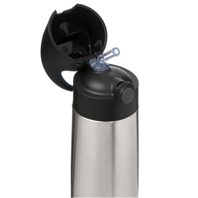Shishe termike b.box, 500ml, me pipë, blu midnight