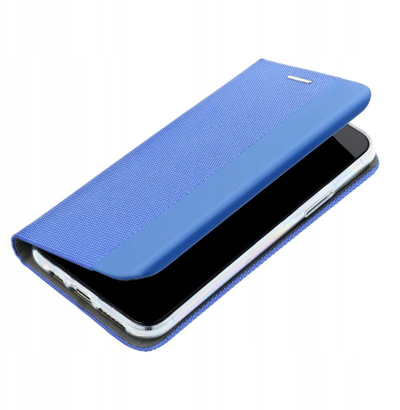 Këllëf telefoni OEM Sensitive Book për iPhone 17 Pro Max, me kapak, me stand, blu