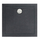 Туш када „Aquarius Besco Fi 90 SlimLine Stone“, 80x80 cm, монтирање во ниво со под, црна
