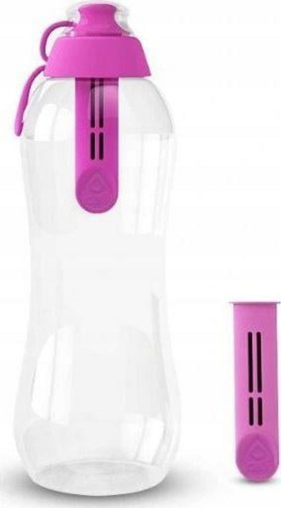 Shishe me filtër Dafi, 700ml, transparente/vjollcë