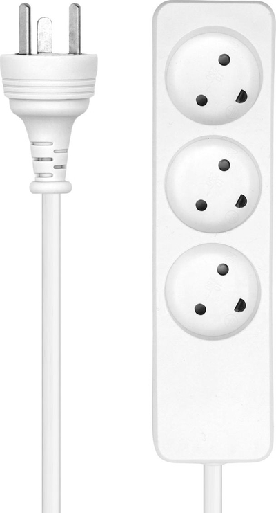 Zgjatues elektrik ProXtend K3 KIT15W, 3 porta daneze, kabllo 15 m, i bardhë
