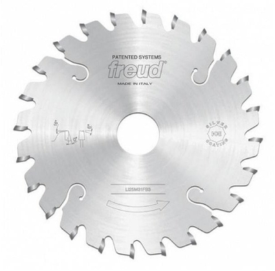 Teh sharrë rrethore Freud F03FS05978, 120mm, 24 dhëmbë, metalik