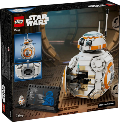 Set LEGO Star Wars BB 8 Astromech Droid, model koleksionues, shumëngjyrësh