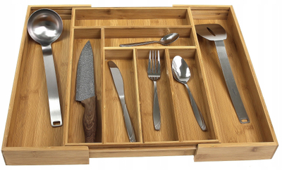 Organizues sirtari KRISBERG 2547, bambu, i zgjatueshëm, i natyrshëm