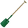 Lopat kopshti Zygmir Straight Spade L-02, me bisht druri, 120 cm e gjatë