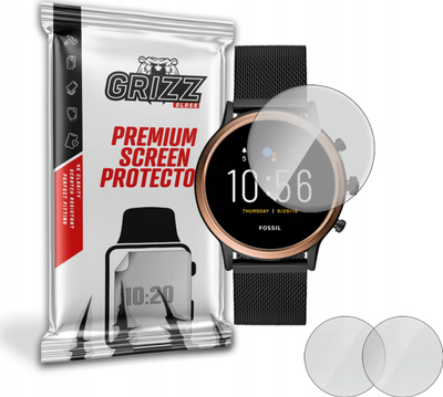 Folie mbrojtëse matte për orë GrizzGlass Grizz Watch, 36mm, transparente