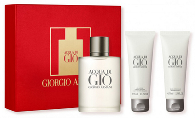 Set për trup Armani Acqua Di Gio Pour Homme, EDT 100 ml + xhel dushi 75 ml+ losion pas rroje 75 ml
