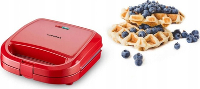 Aparat për waffle Aurora AU329, pllaka gatimi jo ngjitëse, i bardhë