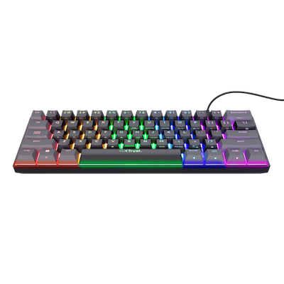 Tastierë TrustGaming GXT 867 Acira, e zezë