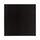Pllakë tavoline MDF, 80×80 cm, e zezë (HM8439.02), zezë
