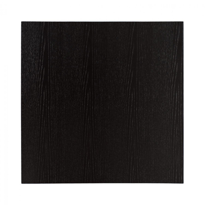Pllakë tavoline MDF, 80×80 cm, e zezë (HM8439.02), zezë