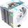 Ftohës CPU Valkyrie Vind SL125, ajror, dy ventilatorë, ARGB, i bardhë