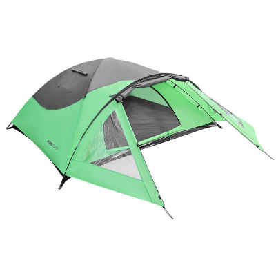 Çadër kampingu Enero Camp Comfort, për 4 veta, 330x250x105 cm, jeshile
