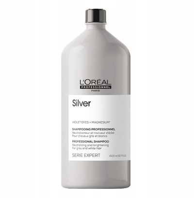 Shampo për flokë biondë L'Oreal Serie Expert Silver, 1500ml