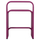 Stol alumini HomeMarkt INTREPID HM6326.05, 40x38x55 cm, vjollcë