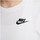 Блуза Nike Sportswear Club за жени, памук, беж