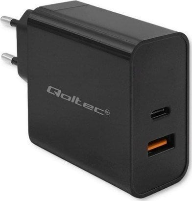 Karikues Qoltec Super Quick PD, 90W, 1xUSB C 1xUSB A, i zi