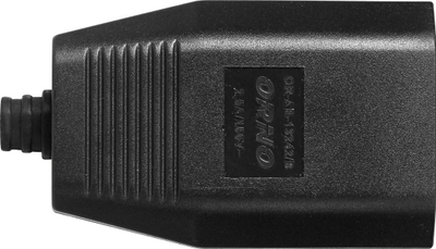 Prizë femërore për kabllo Orno OR-AE-13242, 2.5A 250V, 2-polëshe, e zezë, 50 copë