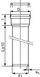 Tub kanalizimi Magnaplast LITE DN 160, 160 mm, 1 m, portokalli