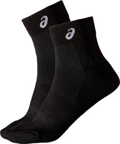 Çorape volejbolli Asics Volleyball Socks 152238 007, gjatësi mes kërcirit, e zezë
