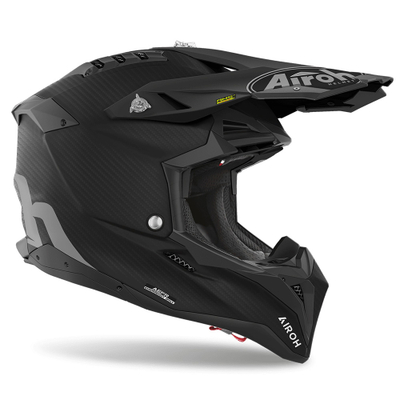 Kaskë motocross Airoh Aviator 3 Carbon, madhësia XL, mat e zezë gri