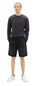 Pantallona të shkurtë Tom Tailor Loose Fit, të zi