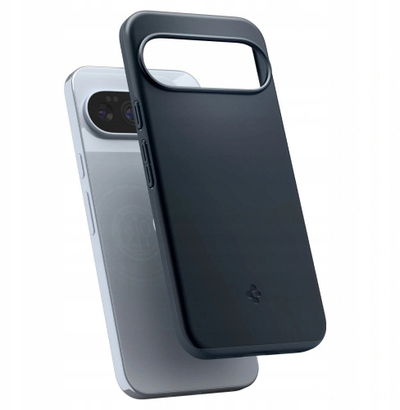 Kapak telefoni Spigen Thin Fit MagSafe, për Google Pixel 10, metal slate blu