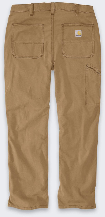 Pantallona pune Carhartt Rugged Flex Loose Fit Canvas, për burra, 32, ngjyrë hickory