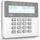 Tastierë wireless Satel PRF LCD A2 ABAX2, ekran LCD, me lexues kartele, e bardhë