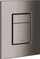 Buton shkarkimi WC Grohe Skate Cosmopolitan 38732, dual flush, montim vertikal ose horizontal, Hard Graphite
